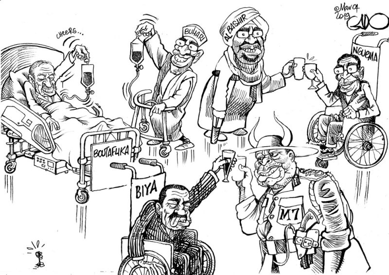Spring Chickens of Africa congratulating Buhari!