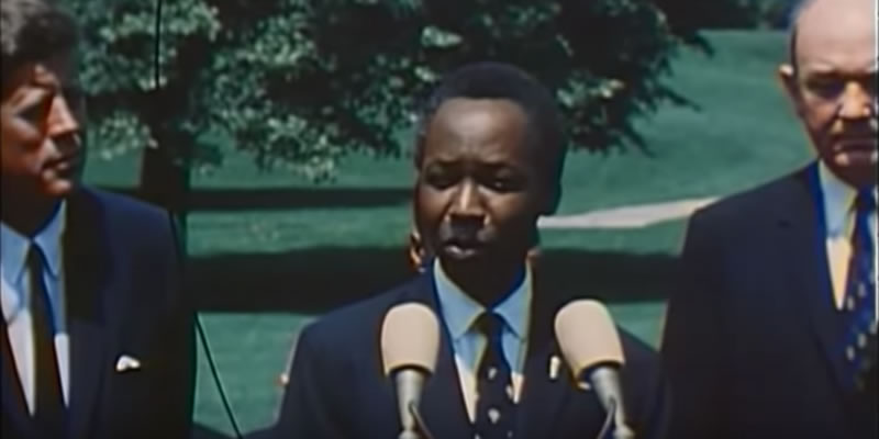 Mwalimu Nyerere's Visit to the White House in 1963