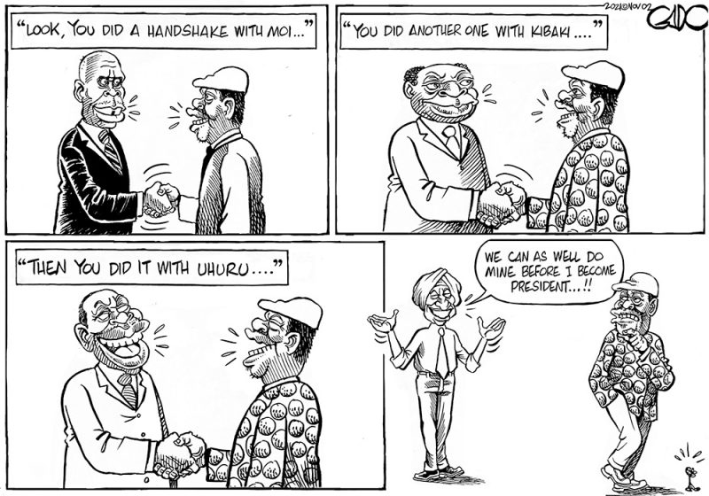 Raila, Ruto and the History of the Handshake!