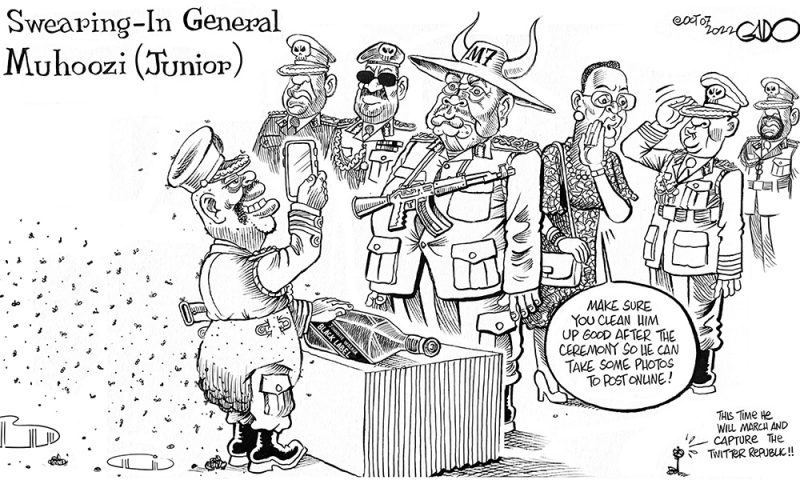 President Museveni Promotes His Son to a General After His Diplomatic Blunder!