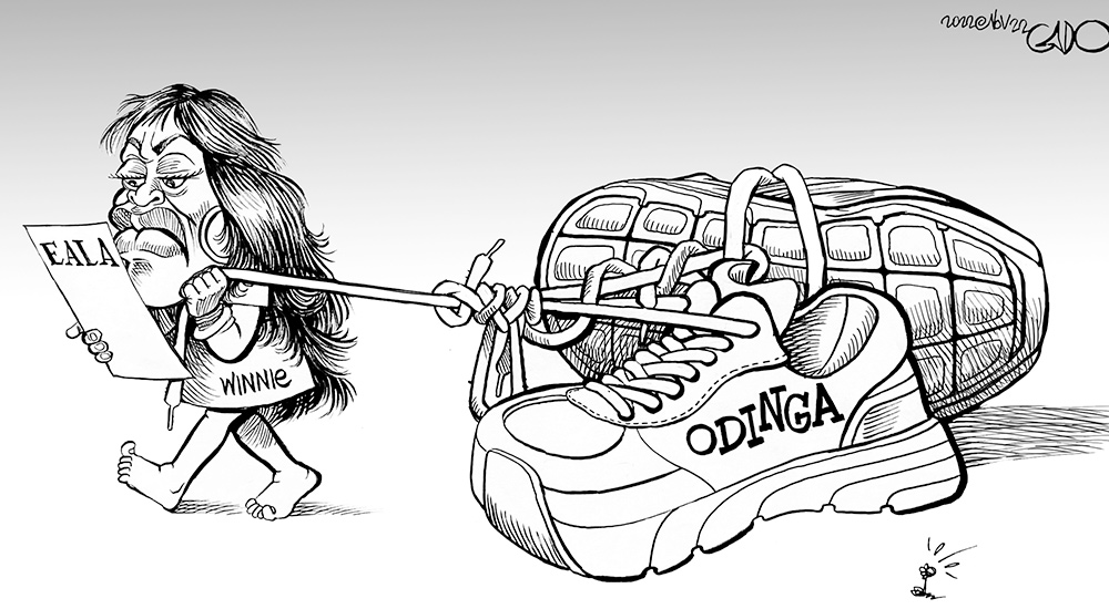 Raila Odinga's Daughter, Winnie into her Father's Shoes!